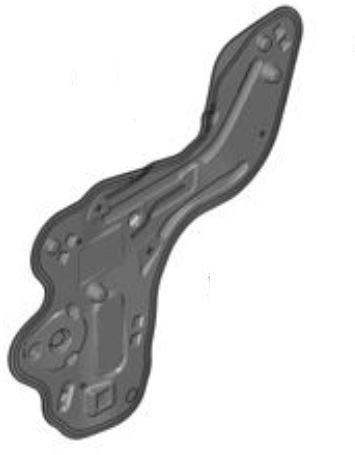 9673850880 ЗВУК ДВЕРІ ЗАДНІЙ ПРАВИЙ OE PSA 2008