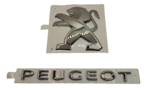 98273643DX КРИШКА БАГАЖНИКА ЛОГОТИП ЕМБЛЕМА OE PSA PEUGEOT PARTNER RIFTER K9