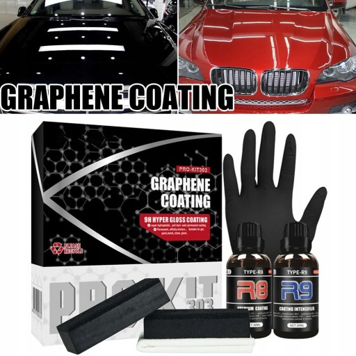 9h Car Crystal Coating Agent Heat Resistant Double