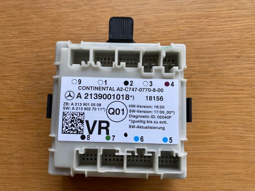 A2139001018 - A2139001018-Модуль управління дверима MERCEDES W213 E-Class