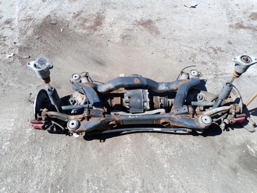 01 - A4 b7 підвіска підвіски задня підвіска кватро -міст