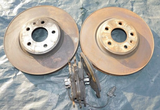 A4 B8 2.7 TDI 3.0 TDI ПЕРЕДНИЕ ДИСКИ ЛЕВЫЙ + ПРАВЫЙ 320 мм НАКЛАДКИ TEXTAR