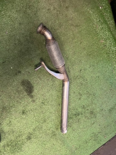 18720 - A6 A7 3.0 TDI audi охладитель выхлопных газов труба 4k02533