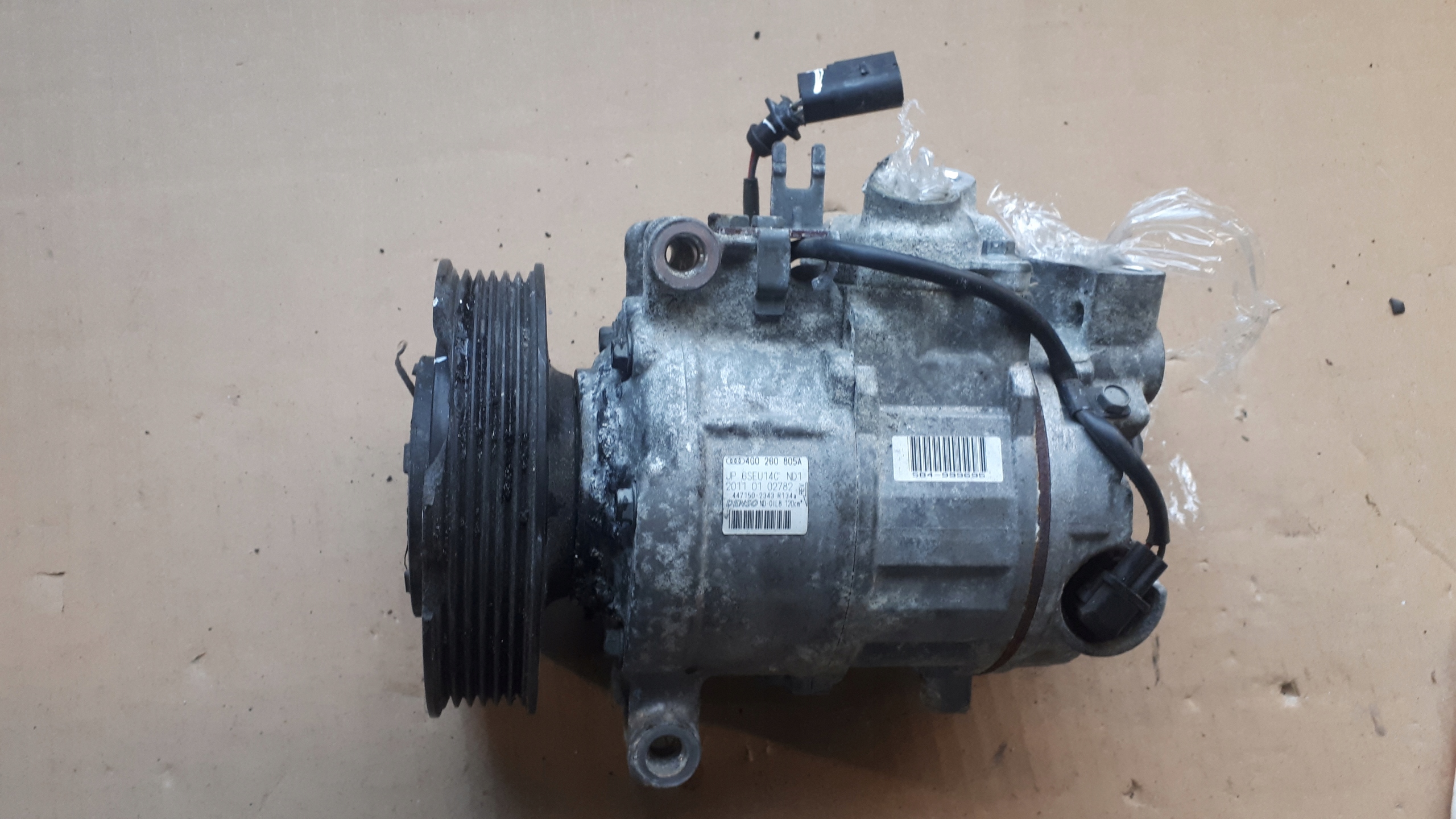 4G0260805A - A6 C7 4G компрессор кондиционера 3.0 TFSI A7 4G