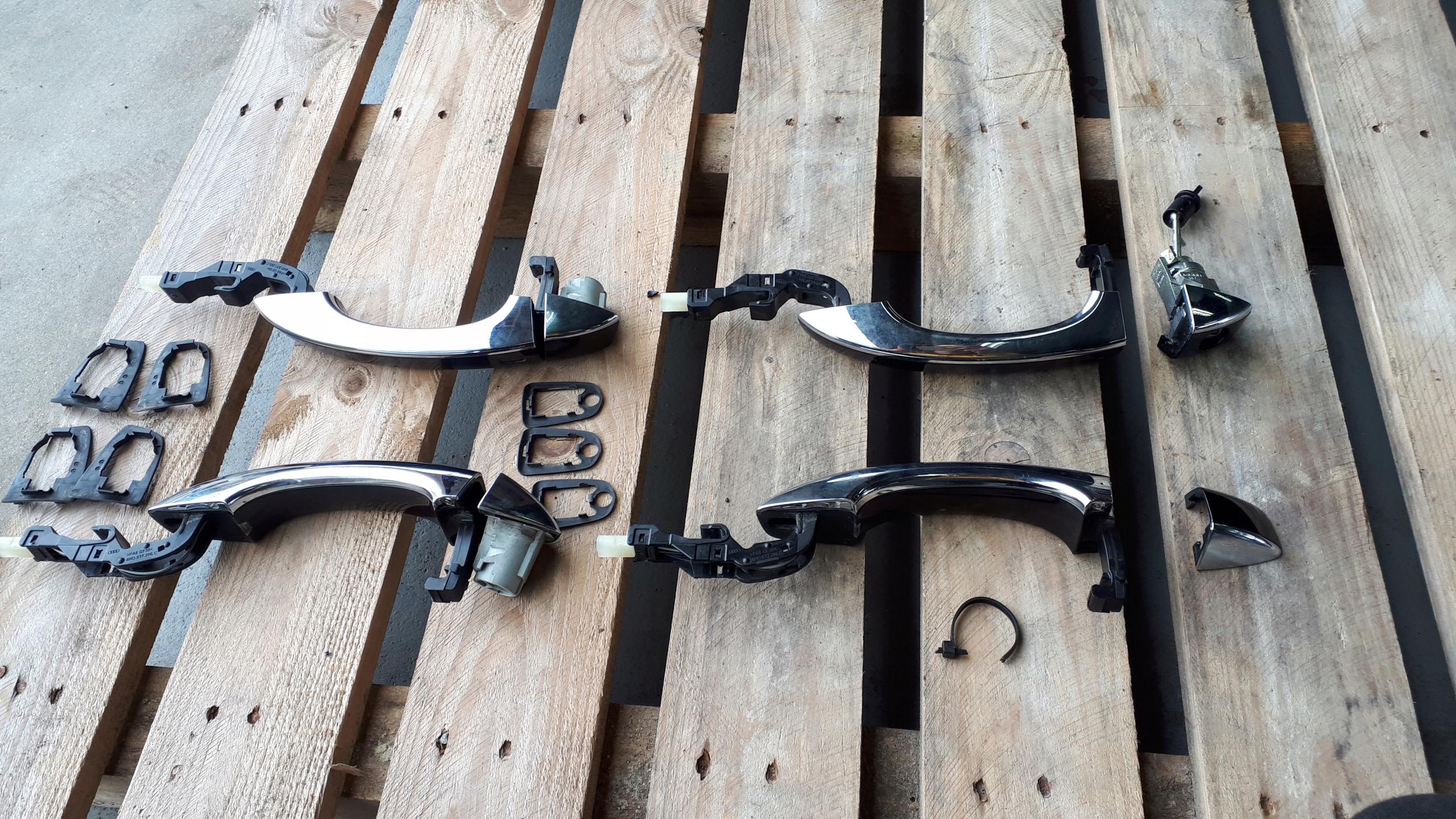 4H0837206C - A6 C7 A7 дверная ручка левая правая передняя задняя хром