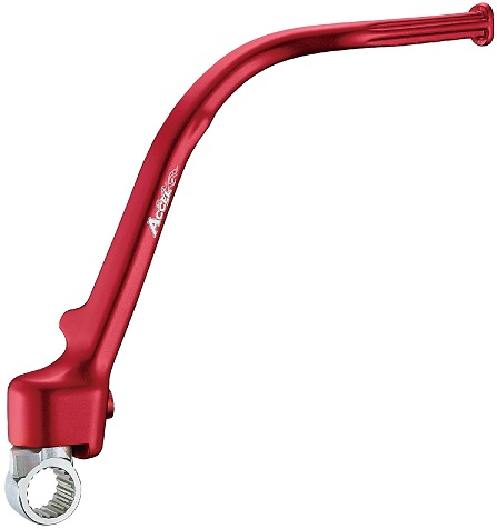 KST102RD - РЫЧАГ СТАРТЕРА ACCEL АЛЮМИНИЕВЫЙ, HONDA CRF 450R '09-'16, ЦВЕТ C