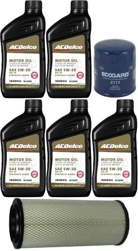 ACDELCO 5W30 + ФИЛЬТРЫ CHEVROLET EXPRESS 4.3 01-14