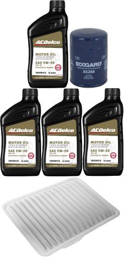 ACDELCO 5W30 + ФИЛЬТРЫ CHEVROLET MALIBU 3.5 09-10