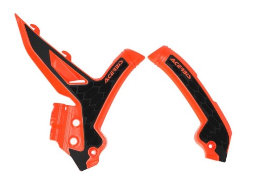 0025245.209 - ACERBIS X-GRIP ЧОХЛИ РАМКИ KTM SX / SXF 23-24 ORANGE BLACK