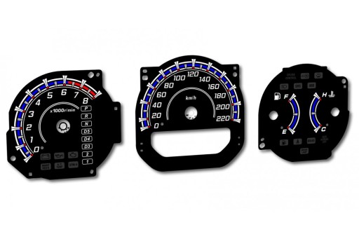 ACURA MDX 1G YD1 00-06 ЦИФЕРЫ СЧЕТЧИКА INDIGLO