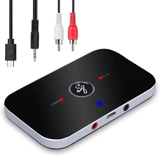 Адаптер BLUETOOTH 5.0 A2DP AVRCP AUX RCA 2 в 1