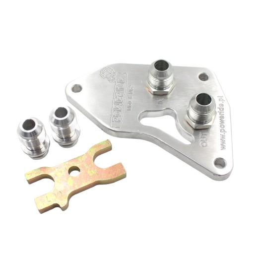 АДАПТЕР МАСЛЯНОГО ОХЛАДИТЕЛЯ BMW M60 M62 АЛЮМИНИЕВЫЕ НАКОНЕЧНИКИ