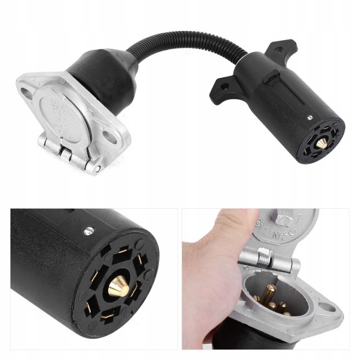 ПЕРЕХОДНИК ГНЕЗДА ТРЕЙЛЕРА ПЕРЕХОДНИК, 7 ПИН