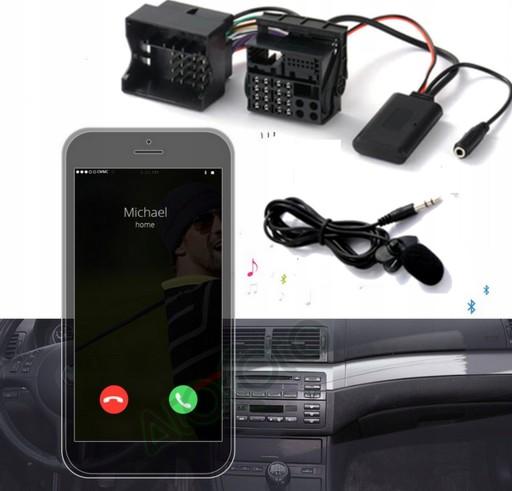 Адаптер модуль Bluetooth AUX микрофон 3м. OPEL