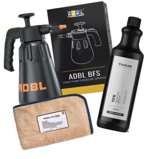 Ручний розпилювач під тиском ADBL BFS +Kiurlab TFR 1л +Fireball Pin Towel