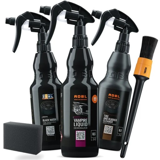 ADBL детализированный комплект для мытья колес и шин