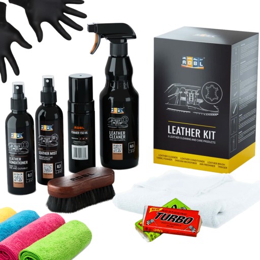 ADBL Leather KIT - БЕСПЛАТНЫЙ набор для чистки и ухода за кожей!