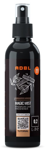 ADBL-MAGIC MIST-ОСВІЖУВАЧ ПОВІТРЯ - SANDALWOOD HARMONY-200 МЛ