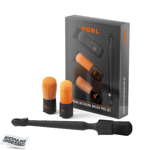 ADBL Round Detailing Brush Pro Set Набір наконечників