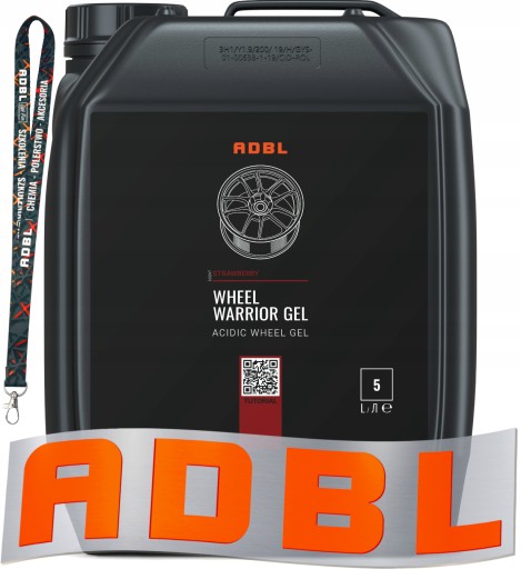ADBL WHEEL WARRIOR GEL КИСЛОТНИЙ ГЕЛЬ ДЛЯ ОЧИЩЕННЯ ТА МИЙКИ ДІСІВ 5000 МЛ