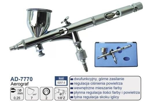 АДЛЕР АЭРОГРАФ 0,25мм AD-7770 02570