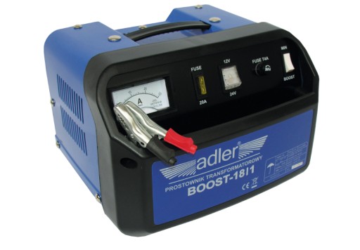 ТРАНСФОРМАТОРНЫЙ ВЫПРЯМИТЕЛЬ ADLER BOOST-18/1 12/24В