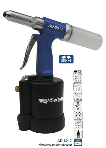 ПНЕВМАТИЧЕСКИЙ ЗАКЛЕПОЧНИК ADLER AD-6017