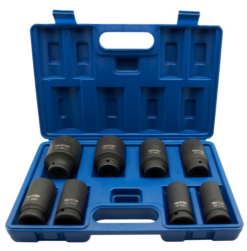 ADLER Набір головок ударних довгих Cr-Mo 3/4