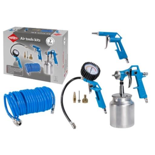 AIRPRESS 45897 ПНЕВМАТИЧЕСКИЕ АКСЕССУАРЫ 7 ЭЛЕМЕНТОВ