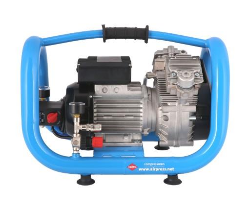 КОМПРЕСОР ПОРШНЕВИЙ БЕЗМАСЛИНИЙ AIRPRESS LMO 5-240 SILENT 5 л 10 бар