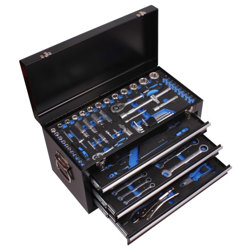 НАБІР ІНСТРУМЕНТІВ AIRPRESS У ЧОХЛІ 97 ЕЛЕМЕНТІВ - 3 ЯЩИКИ 75251