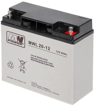 АКУМУЛЯТОР 12V/20AH-MWL