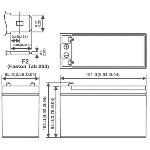 2896 - 4x свеча накаливания 6.5 V NGK 2896