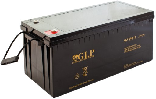 Аккумулятор agm аккумулятор glp 200ah 12v glp200-12 glp200 источник бесперебойного питания