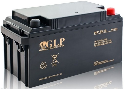 Аккумулятор agm аккумулятор vrla glp 65ah 12v glp65-12 glp65 аварийный источник питания