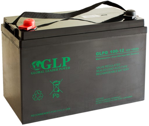 Аккумуляторная батарея гель-гель glpg 100ah 12v glpg100-12 glpg100 источник питания