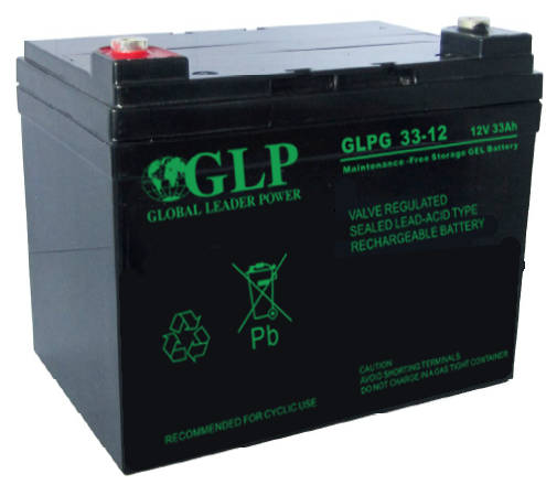 Гель-аккумулятор vrla gel glpg 33ah 12v glpg33-12 glpg33 тележки ибп