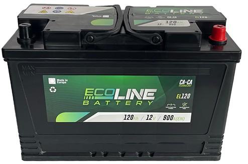 ECO120 - АККУМУЛЯТОР JENOX ECOLINE 120AH 900A P+ ДОСТАВКА