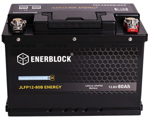 ЛИТИЕВАЯ БАТАРЕЯ LiFePO4 BMS 12 В 80 Ач ДЛЯ ИБП ДЛЯ КАМЕРЫ И ЛОДКИ + Bluetooth