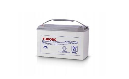 TUBORG GEL BATTERY 12 Вольт 100 Ач ИБП 31,7 кг AGM