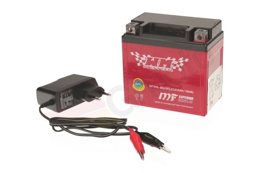 119067 - Гелевая батарея 12V 5Ah YTX5L-BS IGEL + зарядное устройство