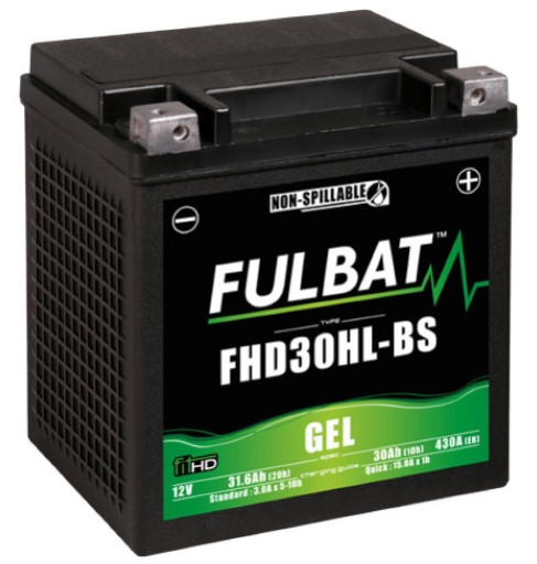 FHD30HL-BS - ГЕЛЕВАЯ АККУМУЛЯТОРНАЯ БАТАРЕЯ FULBAT 12В 30Ач