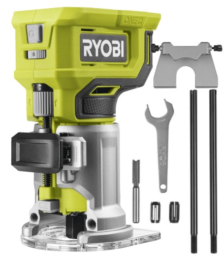 Беспроводной фрезерный станок 6 мм 18 В ONE+ RYOBI RTR18-0
