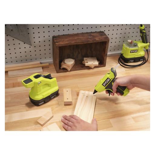 АКУМУЛЯТОРНИЙ КЛЕЄВИЙ ПІСТОЛЕТ RGLM18-0 18V 0*AH ONE+