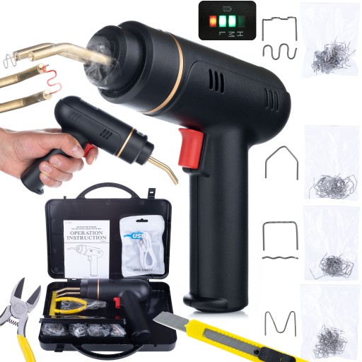 АКУМУЛЯТОРНИЙ СТЕПЛЕР 200 Вт СТЕПЛЕР ПЛАСТИКОВИЙ ЗВАРЮВАЛЬНИК ВАліза 400 СТЕПЛЕРИ