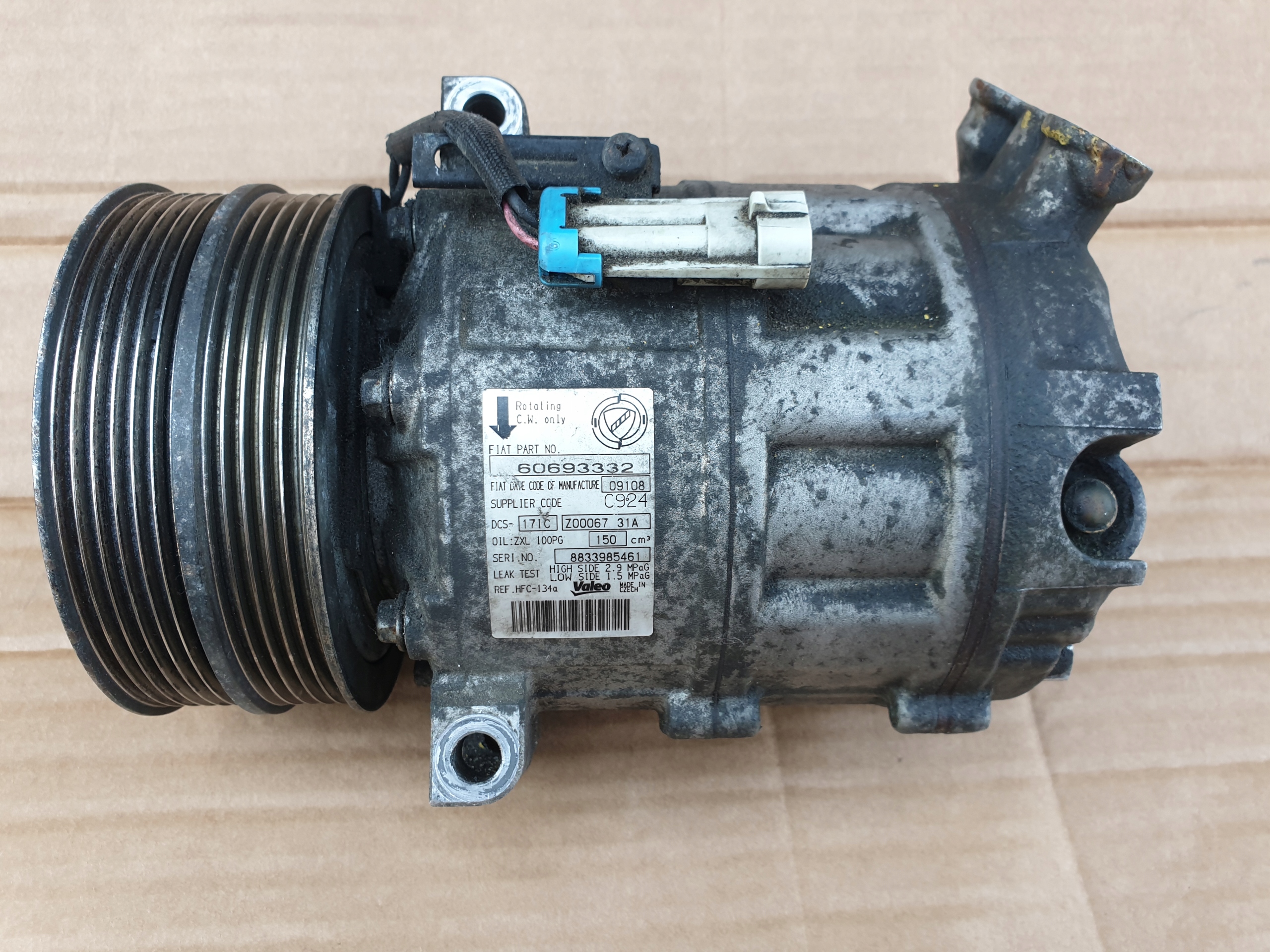 ALFA ROMEO 159 2.4 JTD КОМПРЕСОР КОНДИЦІОНЕРА