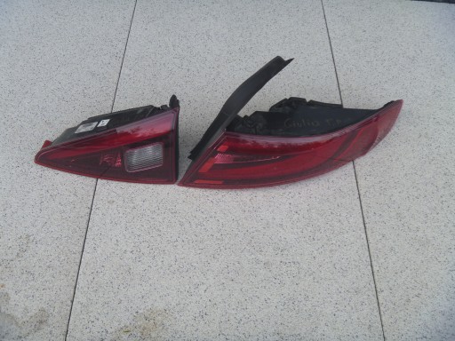 Alfa romeo giulia задний фонарь правый светодиодный в крыле европа 20690209