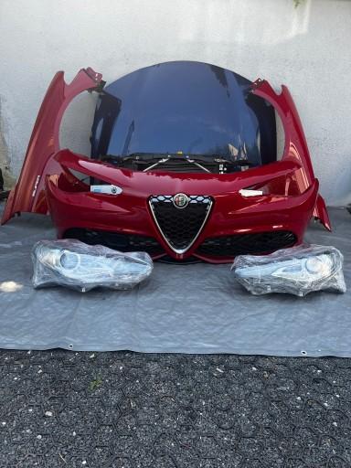 ALFA ROMEO GIULIA VELOCE БАМПЕР КАПОТ ПЕРЕДНИЙ КОМПЛЕКТ 21 р.в.