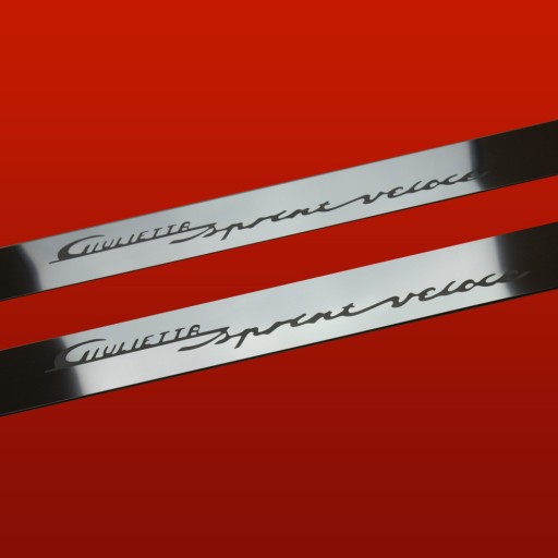 ALFA ROMEO GIULIETTA CLASSIC SPRINT VELOCITY Бічні пороги Нержавіюча сталь