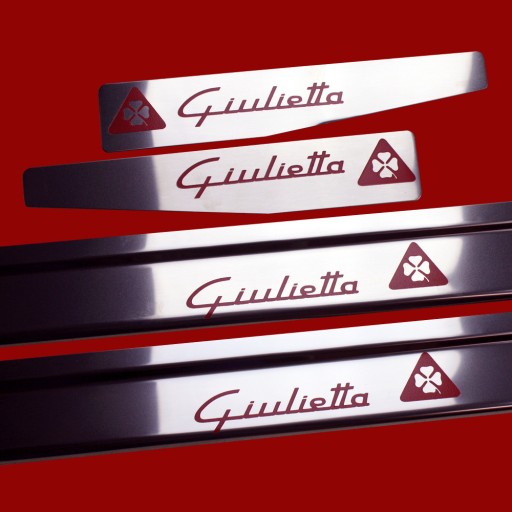 ALFA ROMEO GIULIETTA GIULIETTA S глянцевые накладки на пороги 304 зеркала из нержавеющей стали